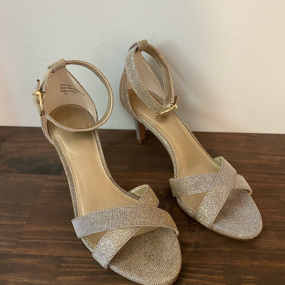 Kelly & Katie sparkly women’s heels- size 7.5